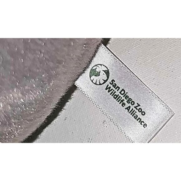 San Diego Zoo Safari Park Aurora Happy Rhino Plush December 2022 Soft and Cuddly - Picture 6 of 7